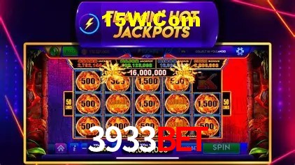Variedade de jogos na 3933Bet